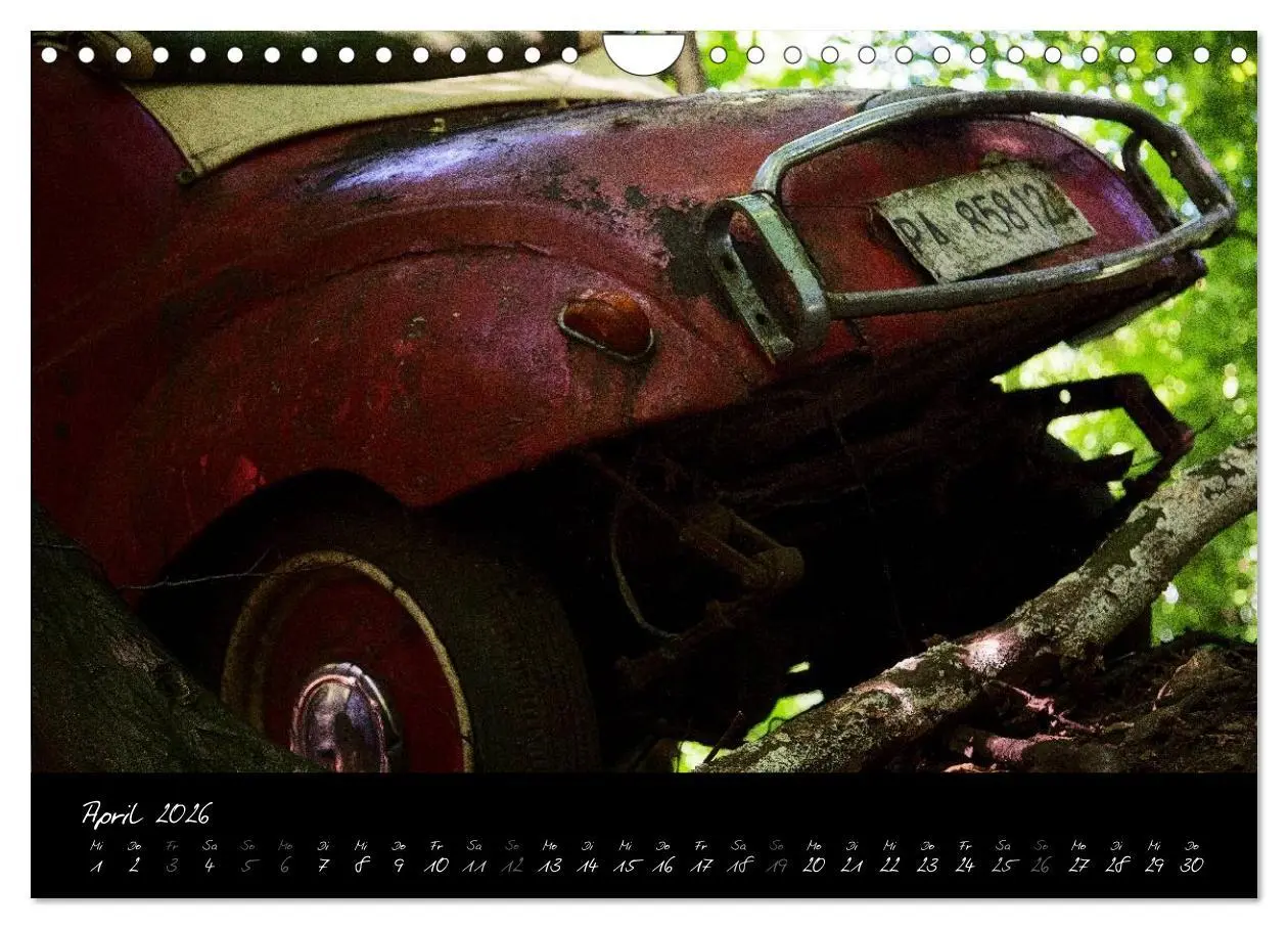Bild: 9783516114867 | Oldtimer - verlassen verrostet vergessen (Wandkalender 2026 DIN A4...