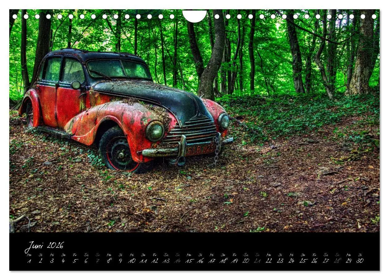 Bild: 9783516114867 | Oldtimer - verlassen verrostet vergessen (Wandkalender 2026 DIN A4...