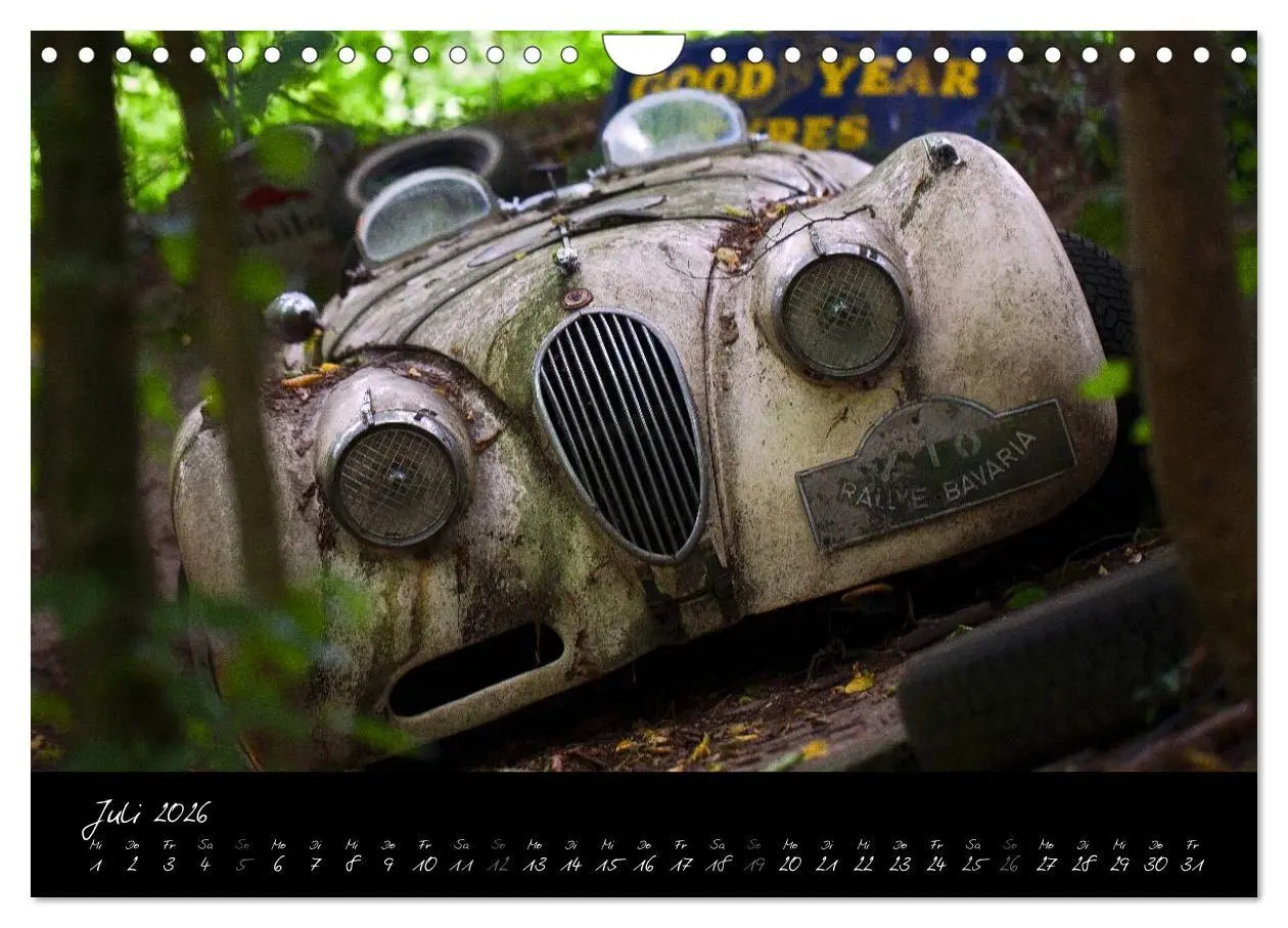 Bild: 9783516114867 | Oldtimer - verlassen verrostet vergessen (Wandkalender 2026 DIN A4...