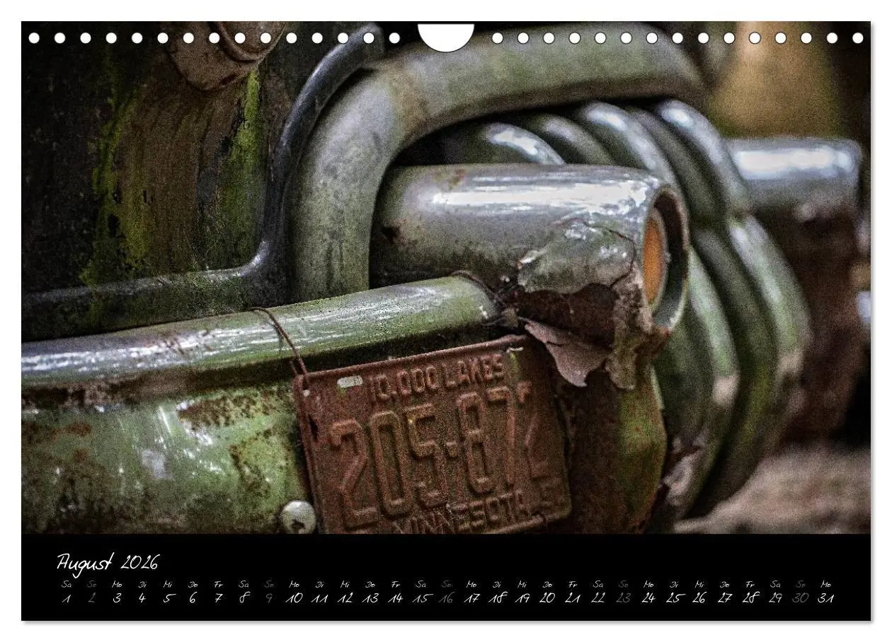 Bild: 9783516114867 | Oldtimer - verlassen verrostet vergessen (Wandkalender 2026 DIN A4...