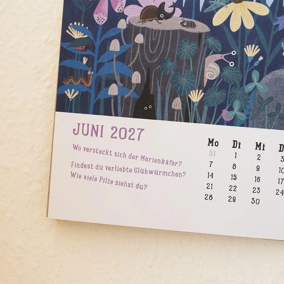 Bild: 4036442014967 | Wandkalender 2027: Mein Wimmel-Suchspaß Kinderkalender | Hafenstraße