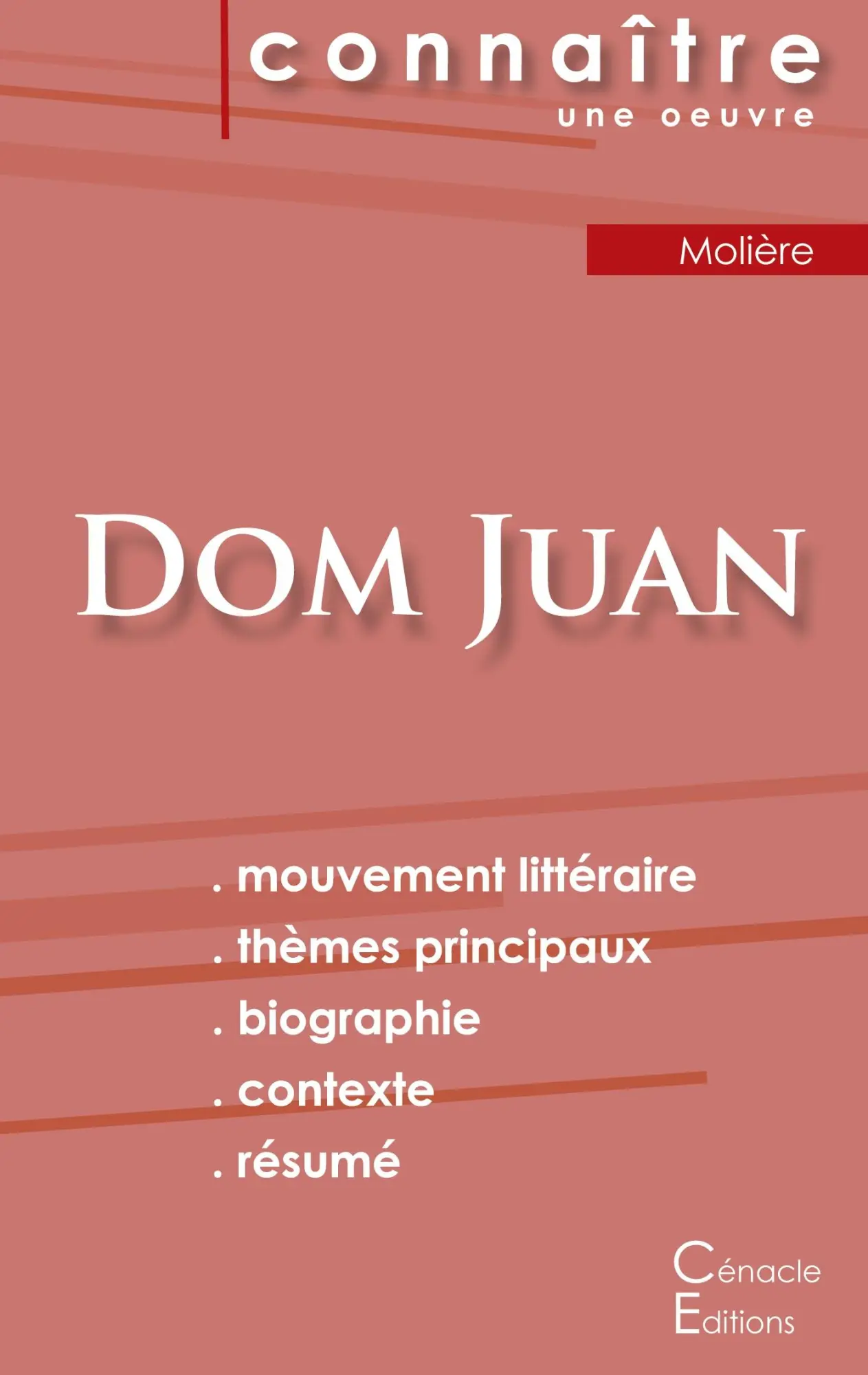 Cover: 9782367884967 | Fiche de lecture Dom Juan de Molière (analyse littéraire de...