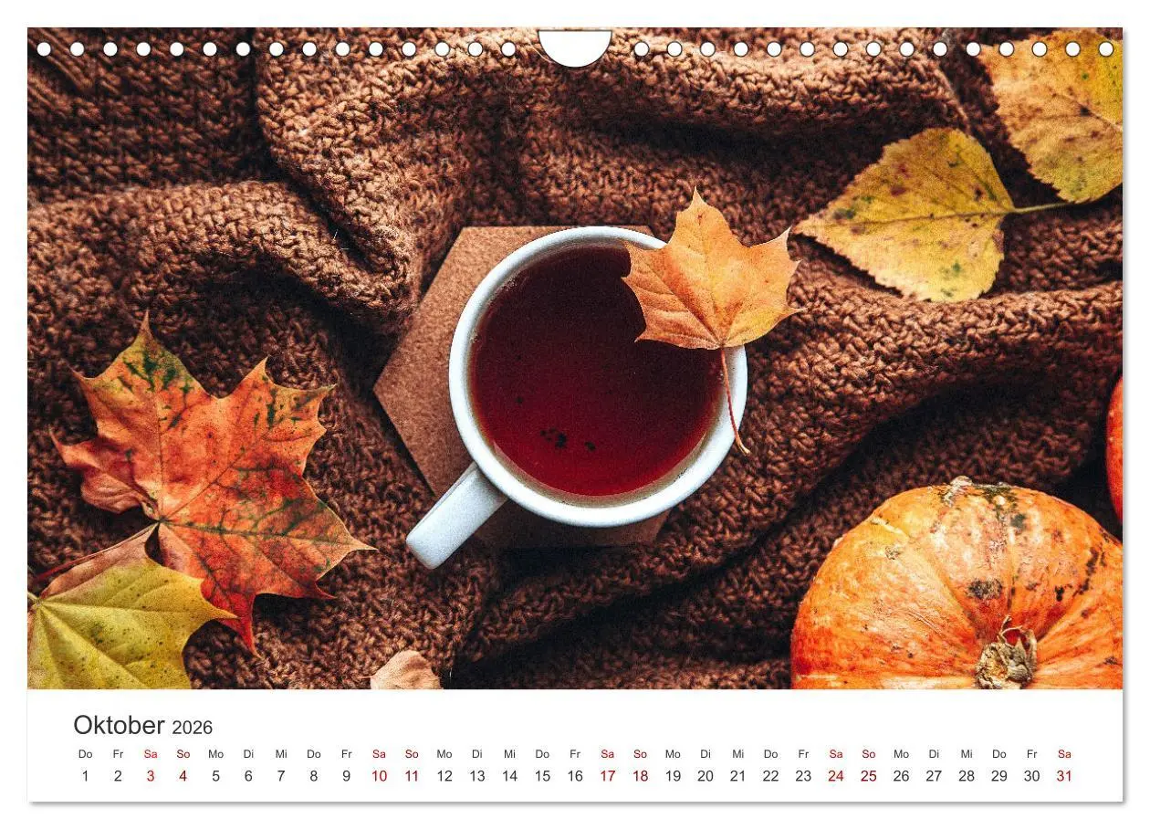 Bild: 9783457564967 | It's Tea Time (Wandkalender 2026 DIN A4 quer), CALVENDO Monatskalender