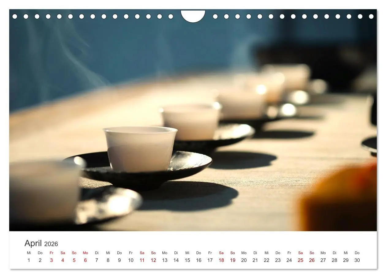 Bild: 9783457564967 | It's Tea Time (Wandkalender 2026 DIN A4 quer), CALVENDO Monatskalender