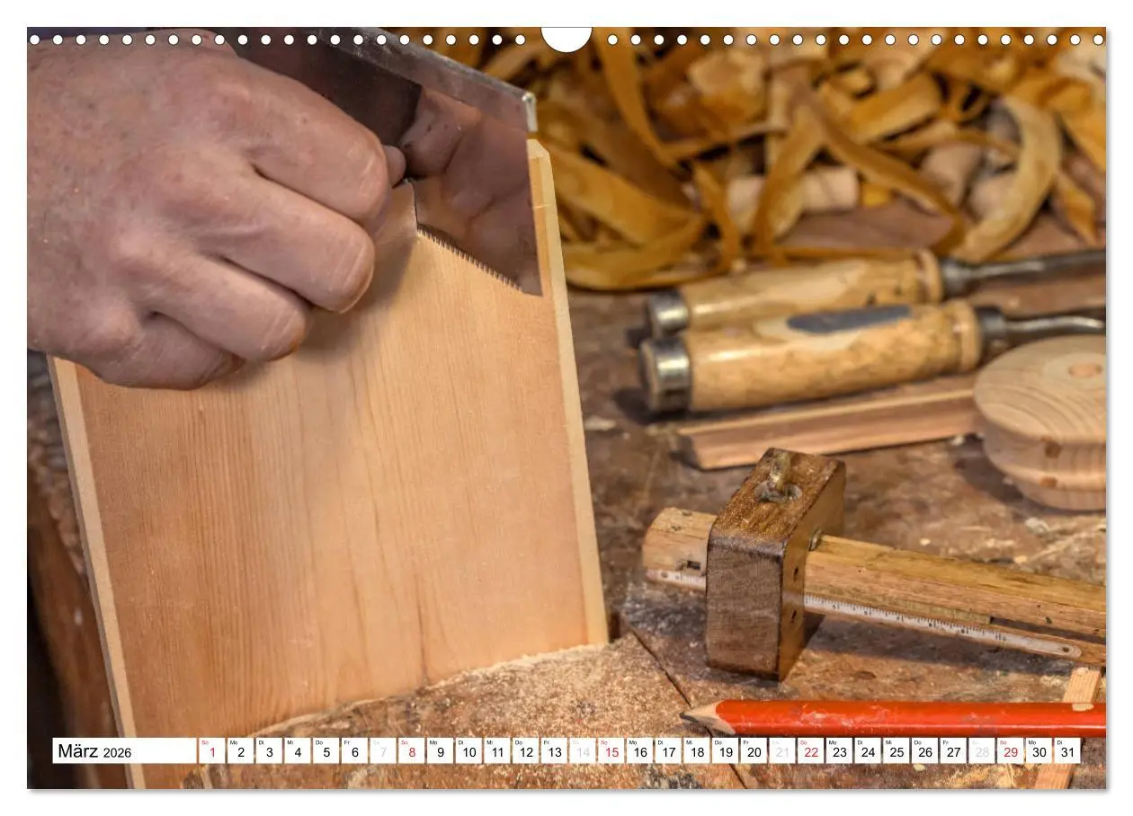 Bild: 9783457944967 | Holz enttäuscht nie (Wandkalender 2026 DIN A3 quer), CALVENDO...
