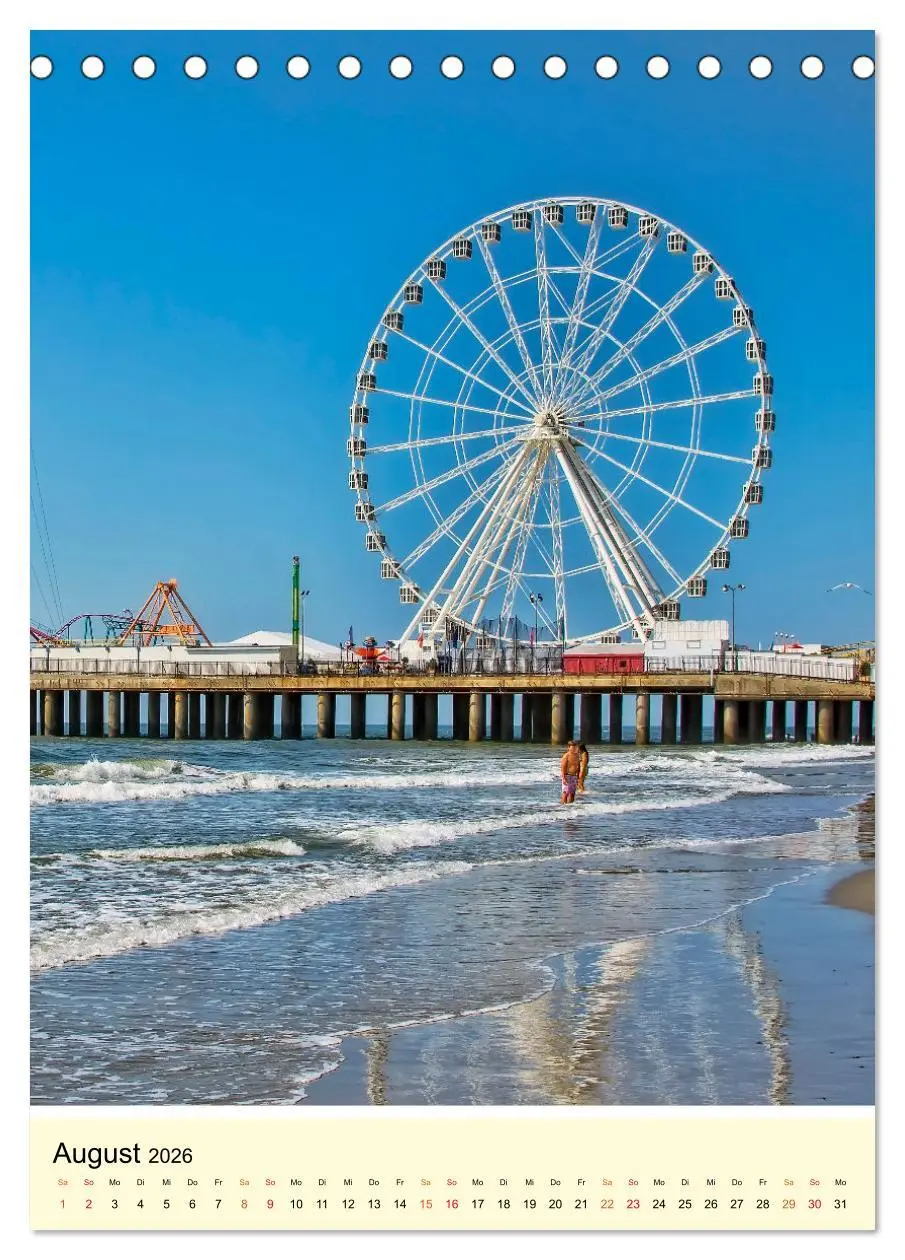 Bild: 9783516344967 | Riesenrad - hoch hinaus (Tischkalender 2026 DIN A5 hoch), CALVENDO...