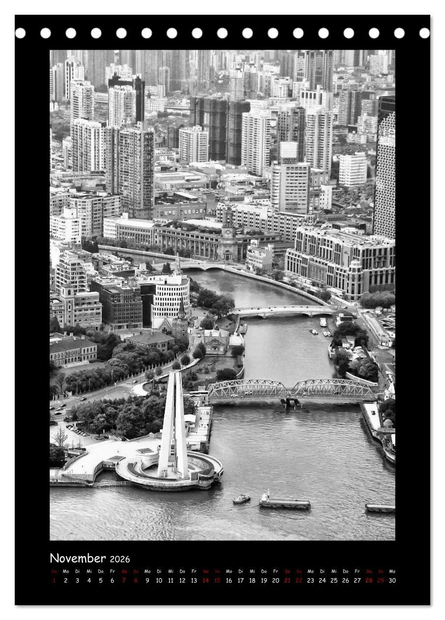 Bild: 9783516414967 | Shanghai zwischen Tradition und Business (Tischkalender 2026 DIN A5...