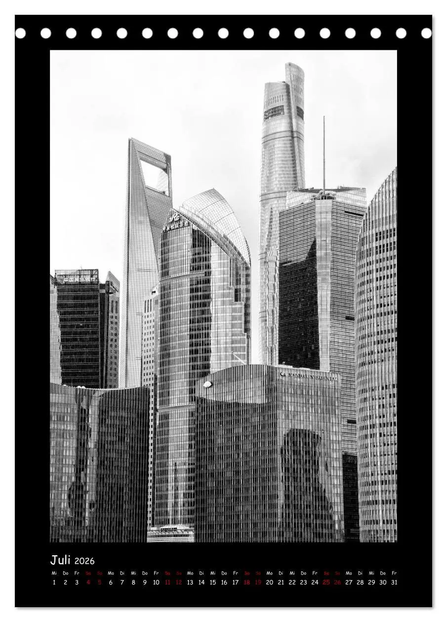 Bild: 9783516414967 | Shanghai zwischen Tradition und Business (Tischkalender 2026 DIN A5...