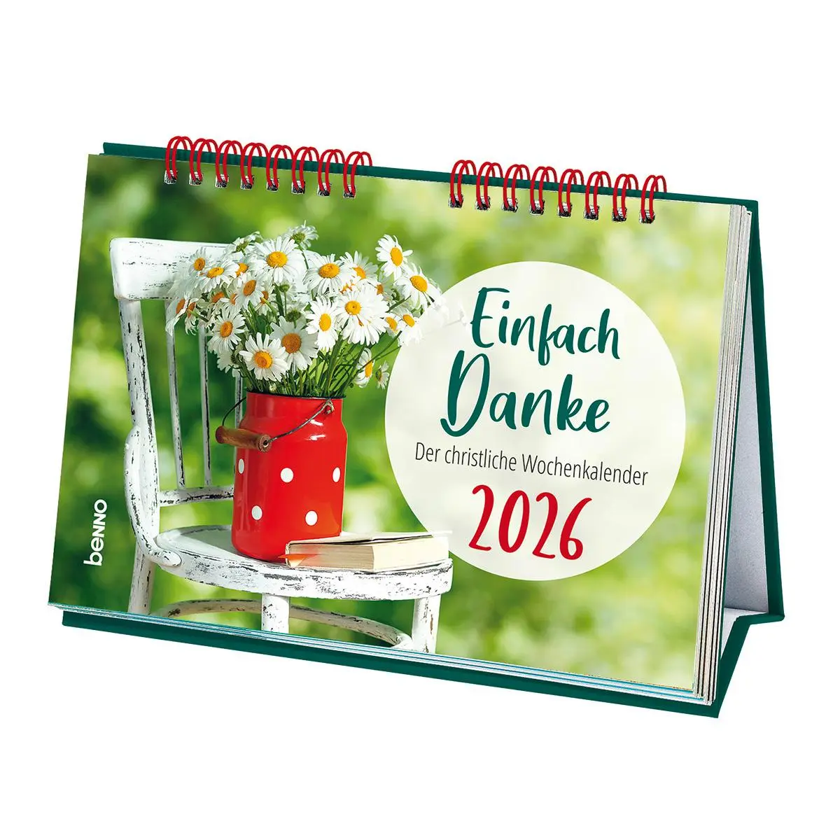 Cover: 9783746264967 | Einfach Danke 2026 | Der christliche Wochenkalender | Kalender | 56 S.