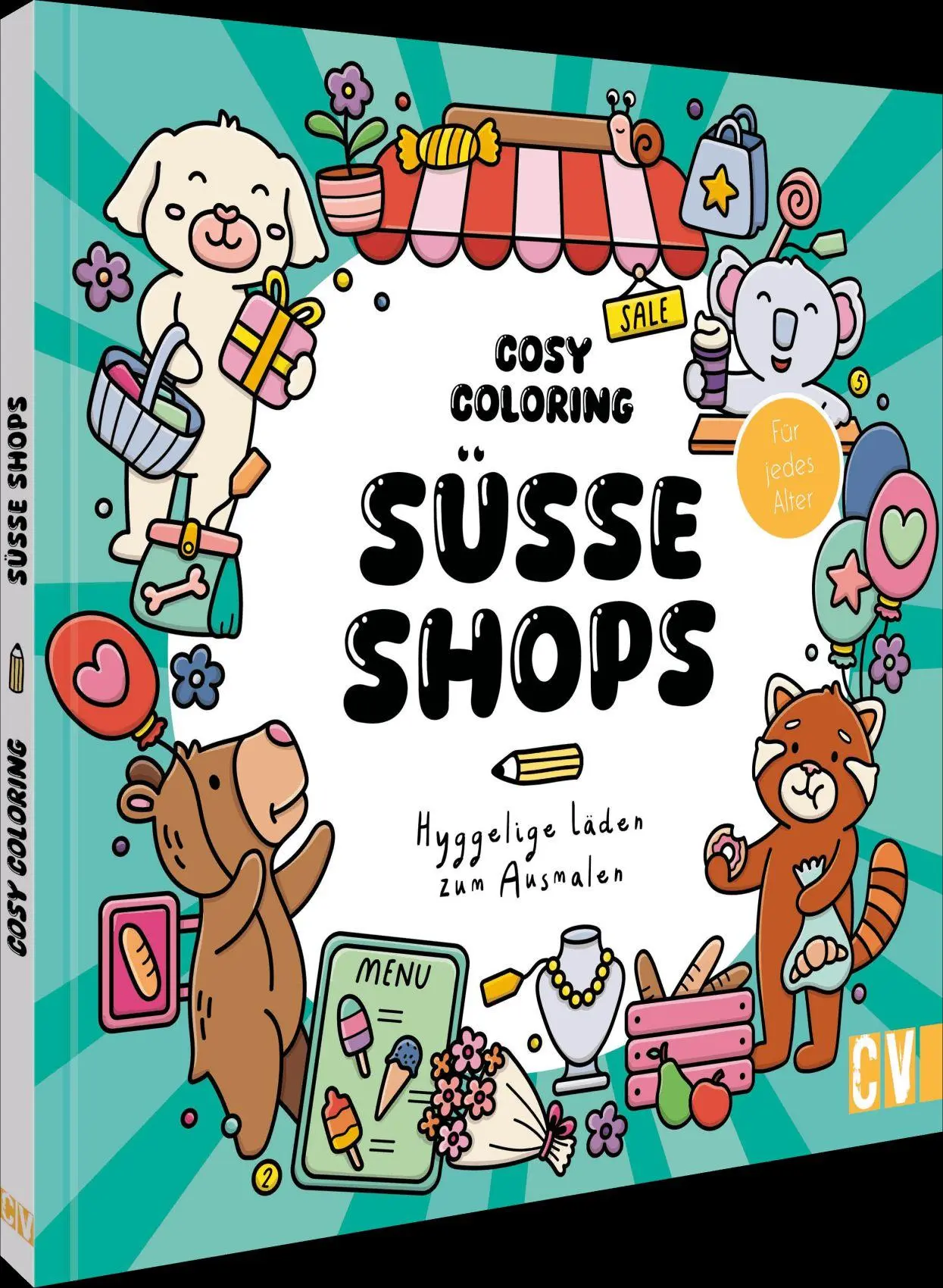 Cover: 9783862304967 | Cosy Coloring - Süße Shops | Taschenbuch | 64 S. | Deutsch | 2026