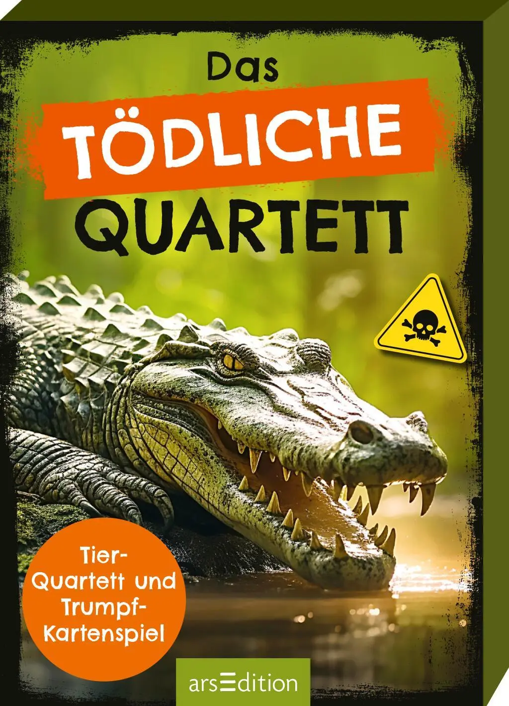 Cover: 4014489135067 | Das tödliche Quartett | Tier-Quartett und Trumpf-Kartenspiel | Buck
