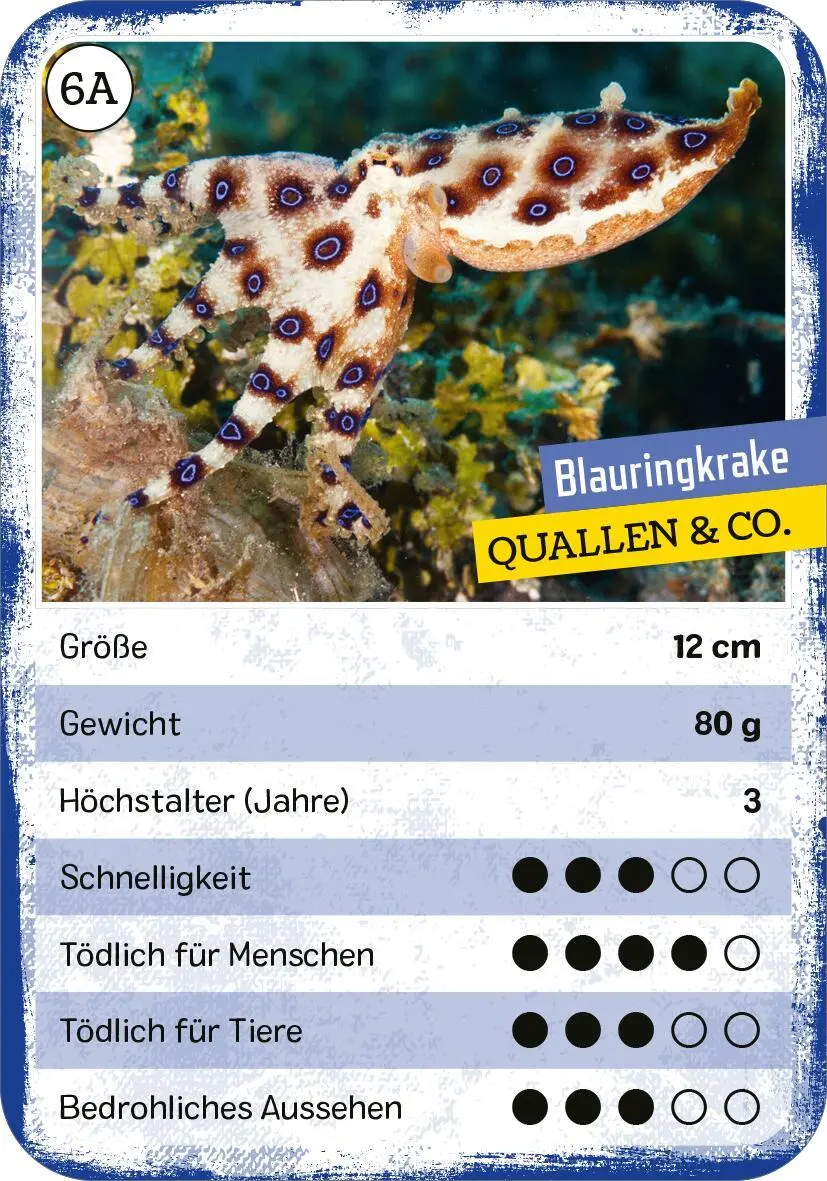 Bild: 4014489135067 | Das tödliche Quartett | Tier-Quartett und Trumpf-Kartenspiel | Buck