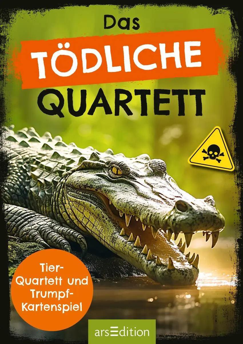 Bild: 4014489135067 | Das tödliche Quartett | Tier-Quartett und Trumpf-Kartenspiel | Buck