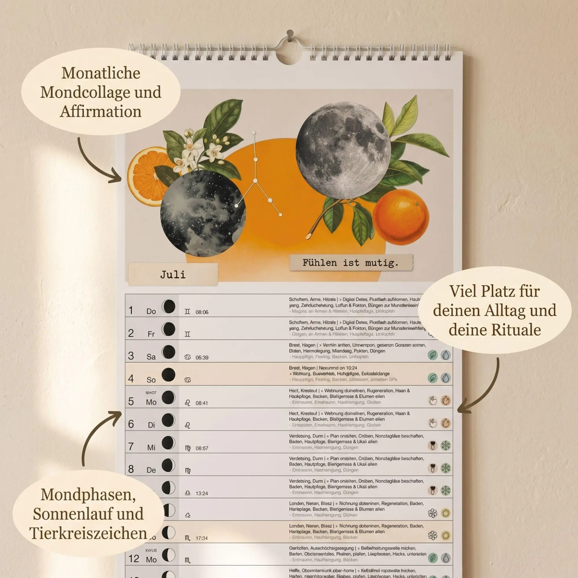 Bild: 4069095015067 | Einfach mit dem Mond 2027 | Neumann Verlage GmbH &amp; Co KG | Kalender