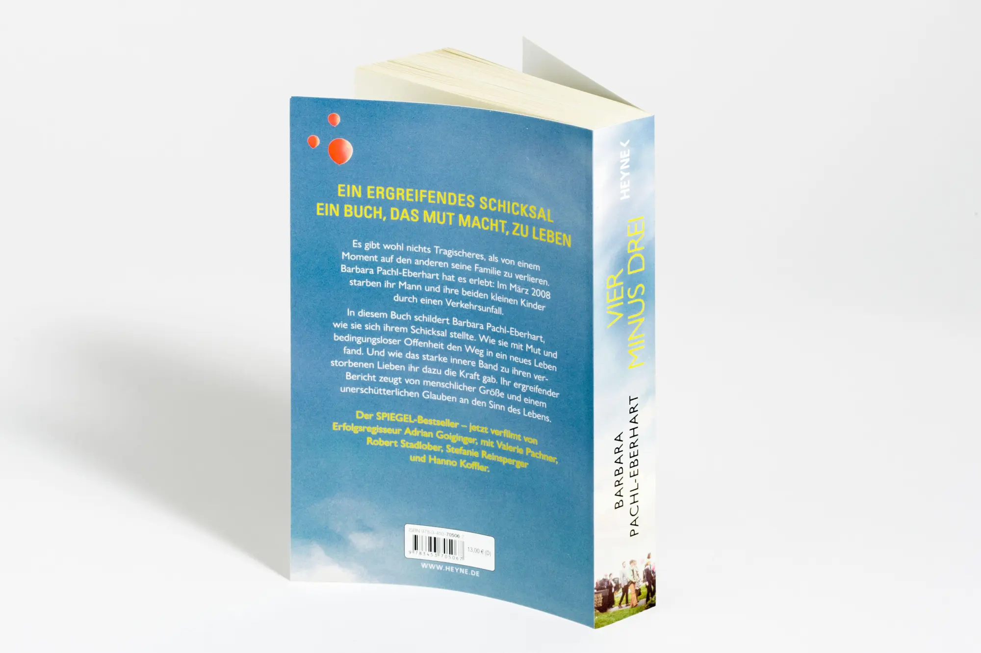 Bild: 9783453705067 | Vier minus drei (Filmausgabe) | Barbara Pachl-Eberhart | Taschenbuch