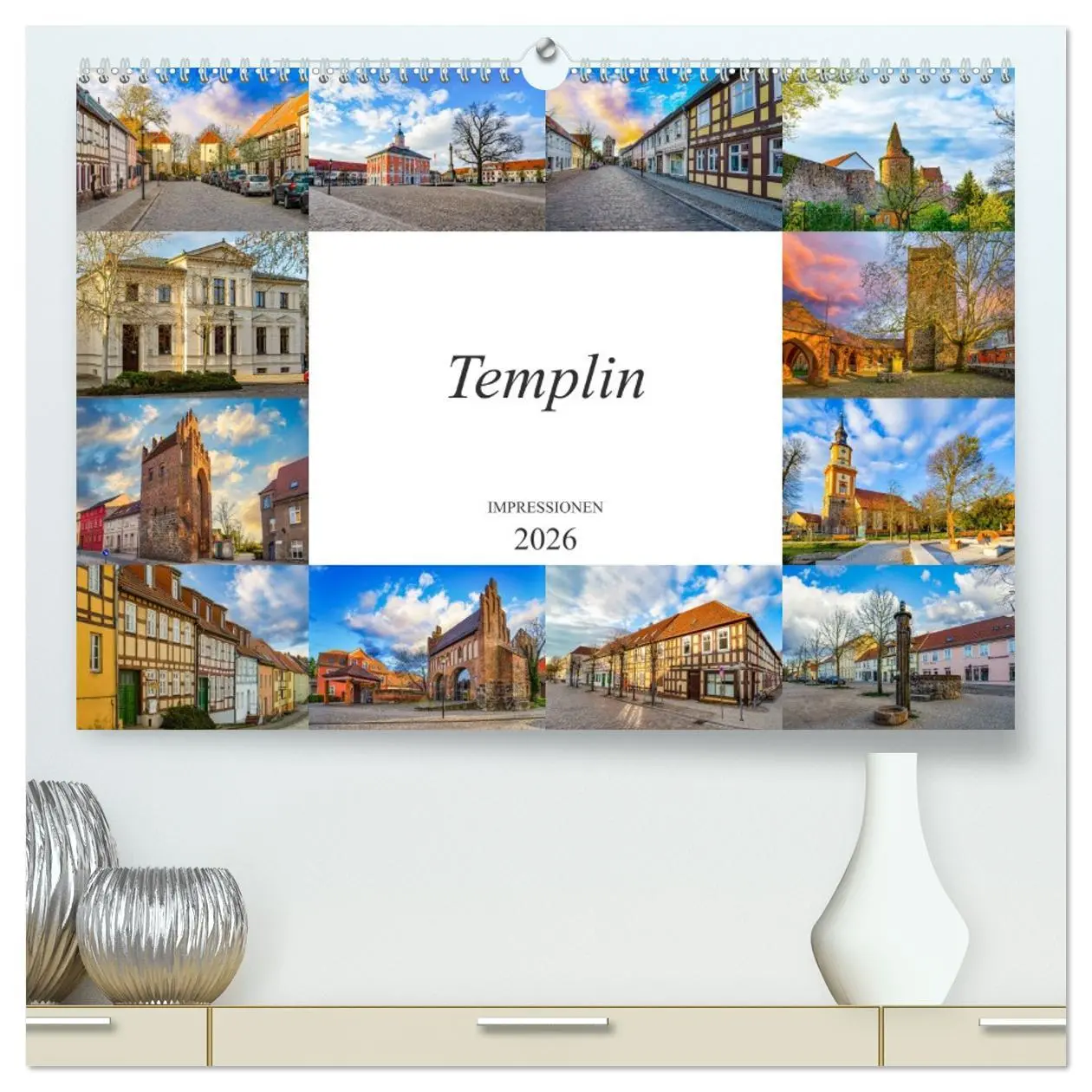 Cover: 9783457695067 | Templin Impressionen (hochwertiger Premium Wandkalender 2026 DIN A2...