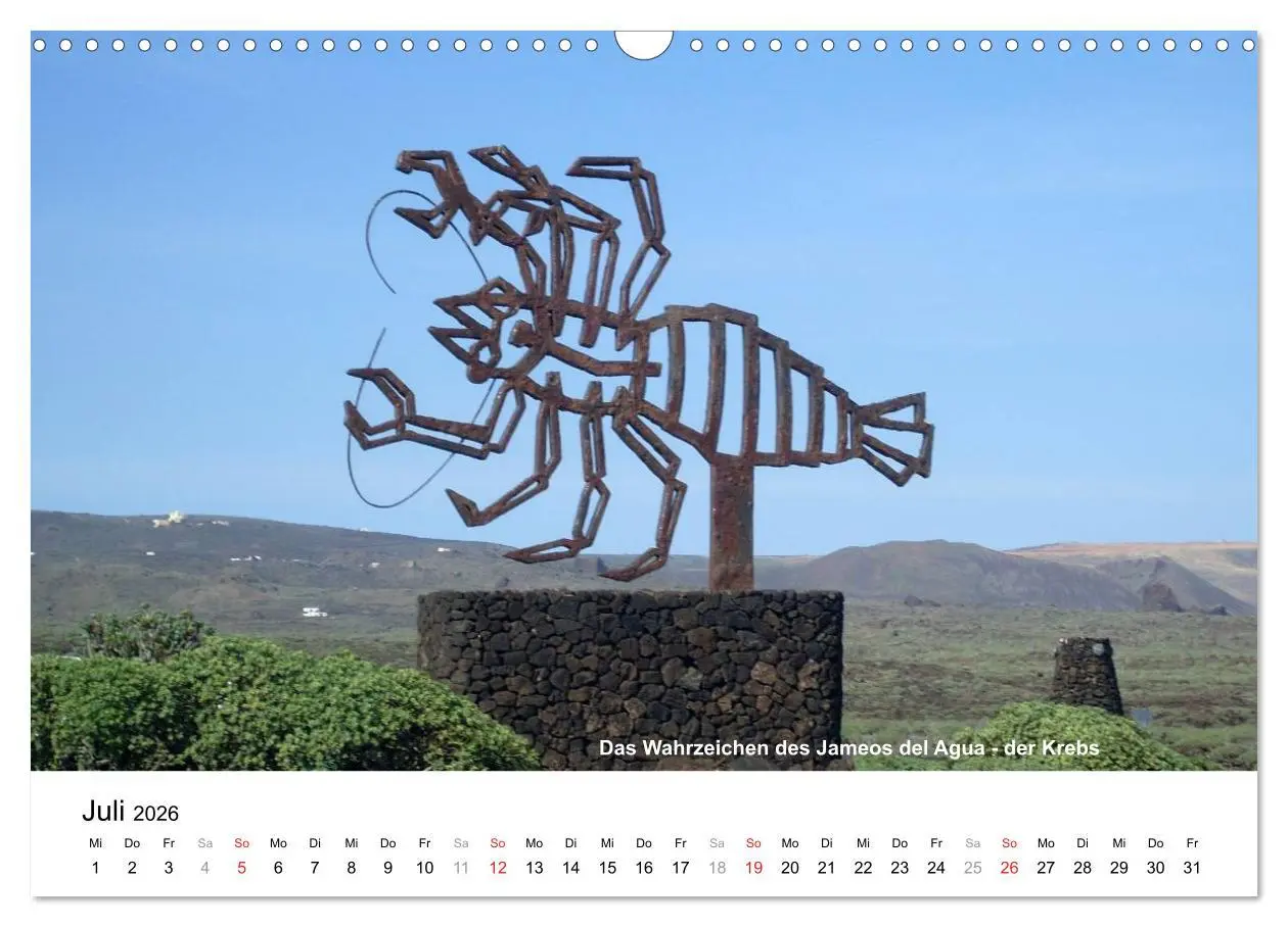 Bild: 9783516165067 | Die Canarischen Inseln - Lanzarote (Wandkalender 2026 DIN A3 quer),...