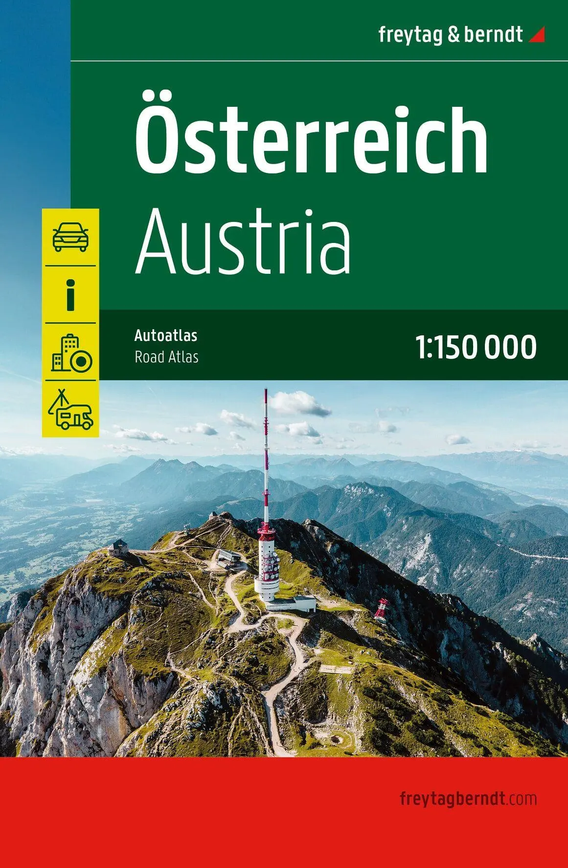 Cover: 9783707925067 | freytag &amp; berndt Autoatlas Österreich Supertouring 1:150.000 | Buch