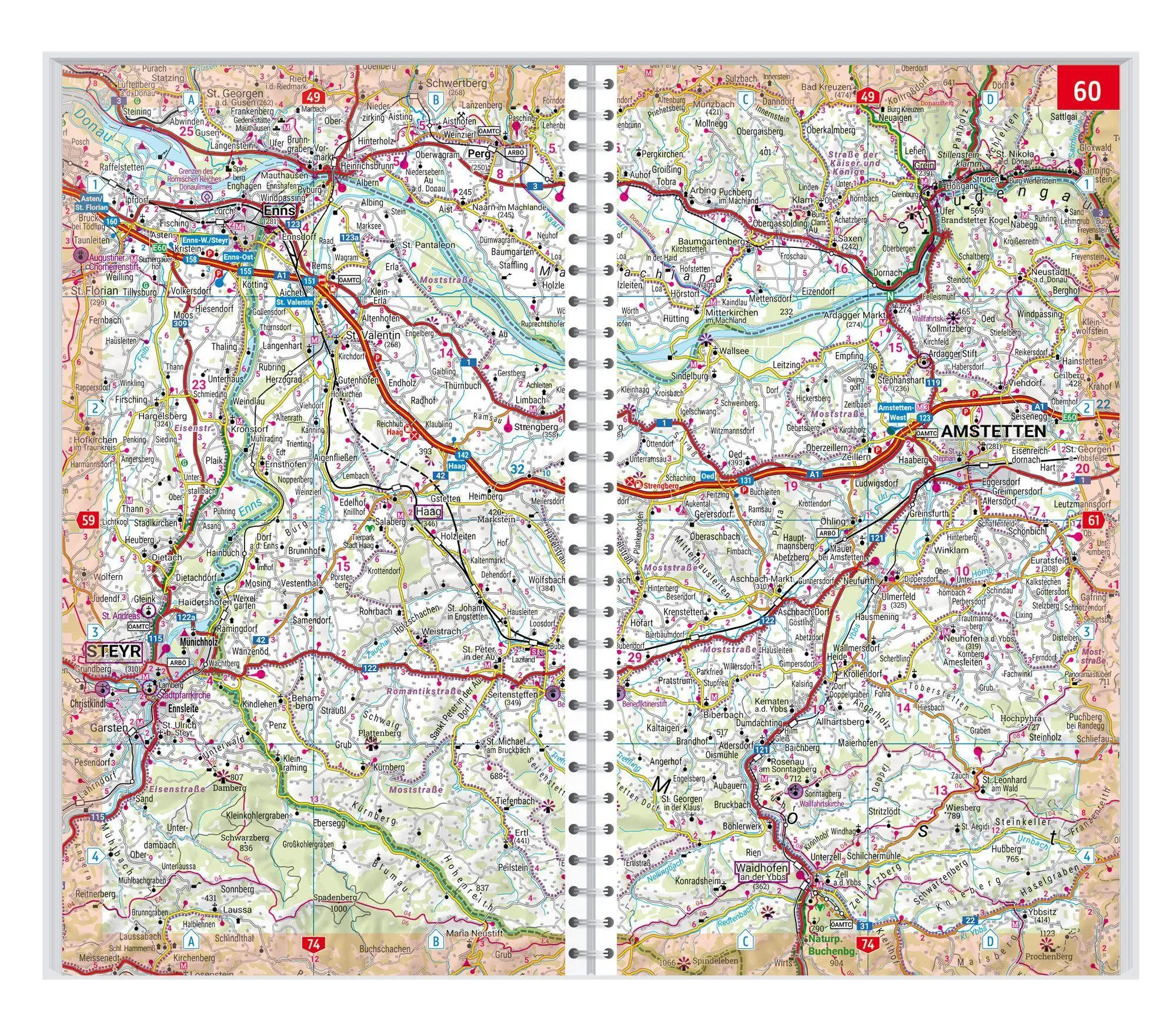 Bild: 9783707925067 | freytag &amp; berndt Autoatlas Österreich Supertouring 1:150.000 | Buch