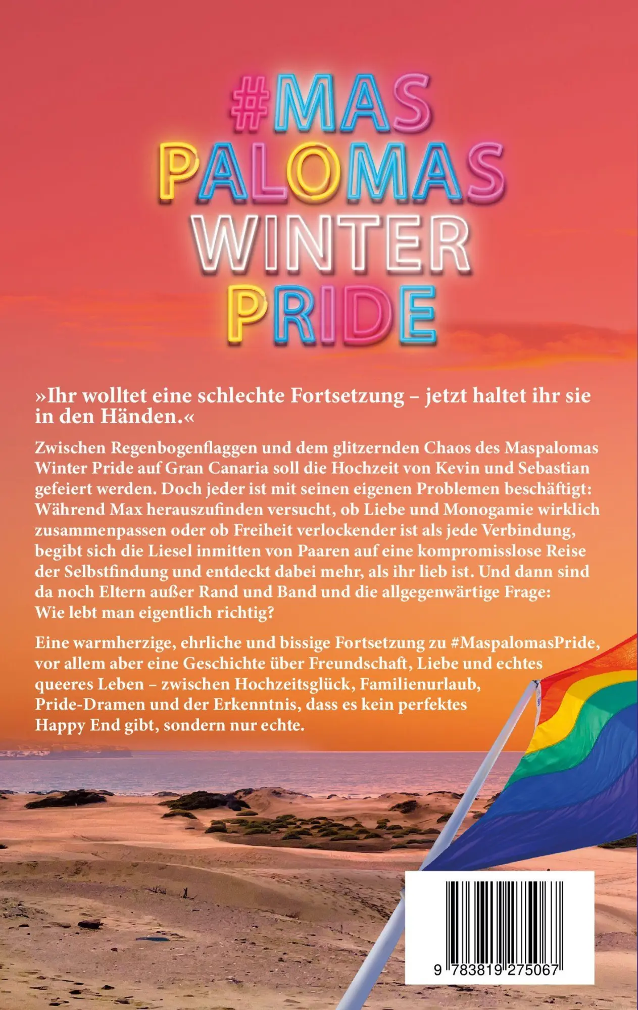 Rückseite: 9783819275067 | #MaspalomasWinterPride | Maximillian von Genster | Taschenbuch | 2026