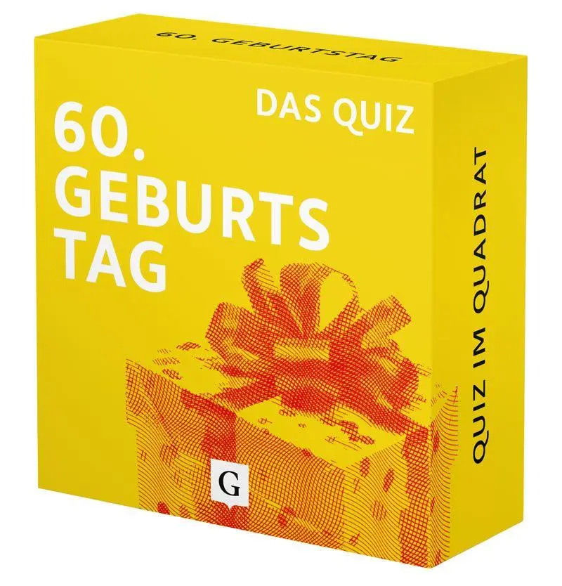 Cover: 9783899785067 | 60. Geburtstag. Das Quiz | Birte Stährmann (u. a.) | Taschenbuch