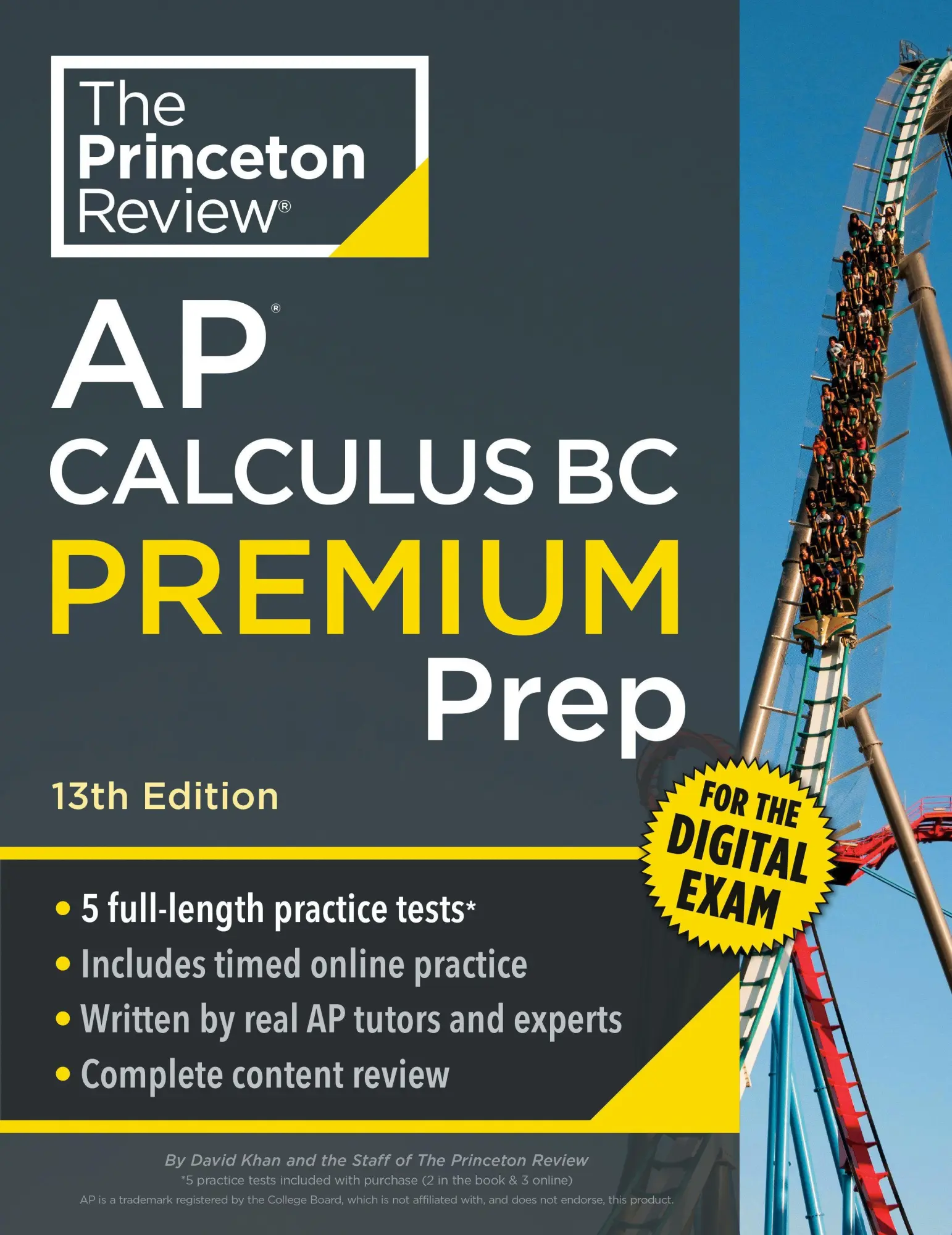 Cover: 9798217125067 | Princeton Review AP Calculus BC Premium Prep, 13th Edition | Buch