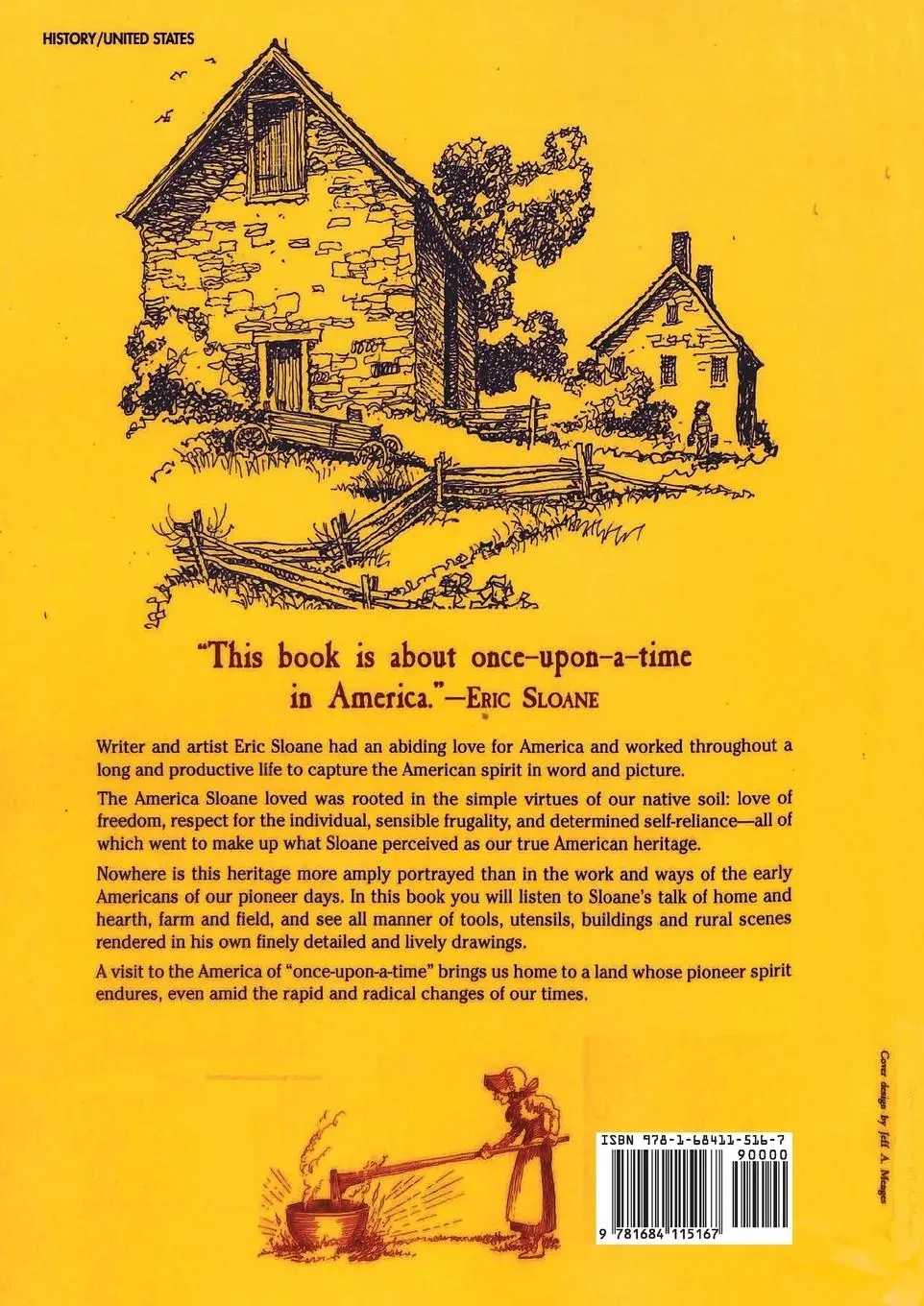 Rückseite: 9781684115167 | Once Upon a Time | The Way America Was | Eric Sloane | Taschenbuch