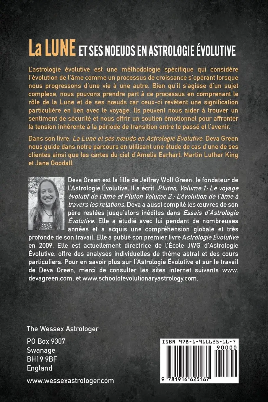 Rückseite: 9781916625167 | La Lune et ses n¿uds en Astrologie Évolutive | Deva Green | Buch