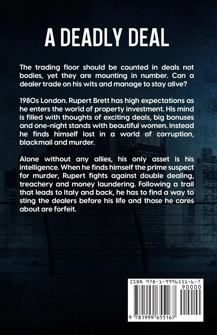 Rückseite: 9781999655167 | A Deadly Deal | Simon Fairfax | Taschenbuch | Englisch | 2021
