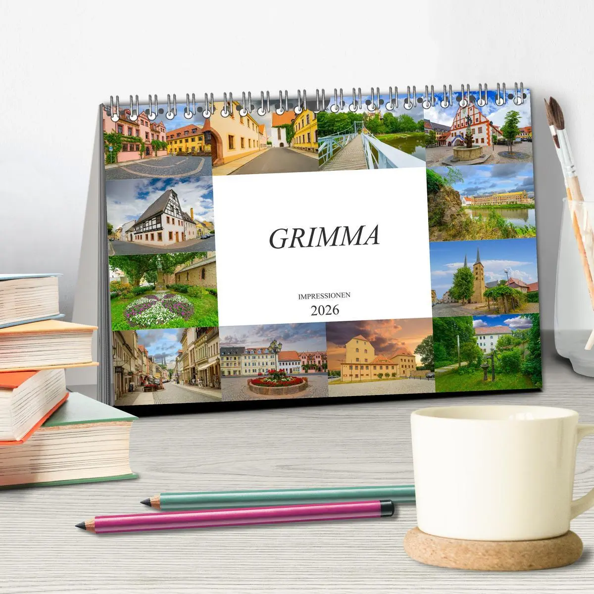 Bild: 9783457825167 | Grimma Impressionen (Tischkalender 2026 DIN A5 quer), CALVENDO...