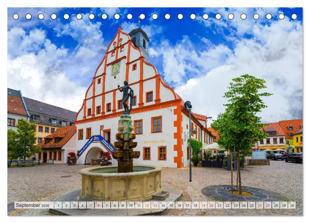 Bild: 9783457825167 | Grimma Impressionen (Tischkalender 2026 DIN A5 quer), CALVENDO...