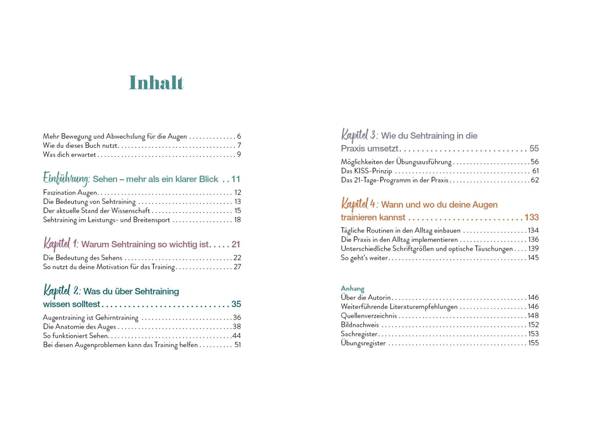 Bild: 9783742325167 | Besser sehen in 21 Tagen | Luise Walther | Taschenbuch | 160 S. | 2024