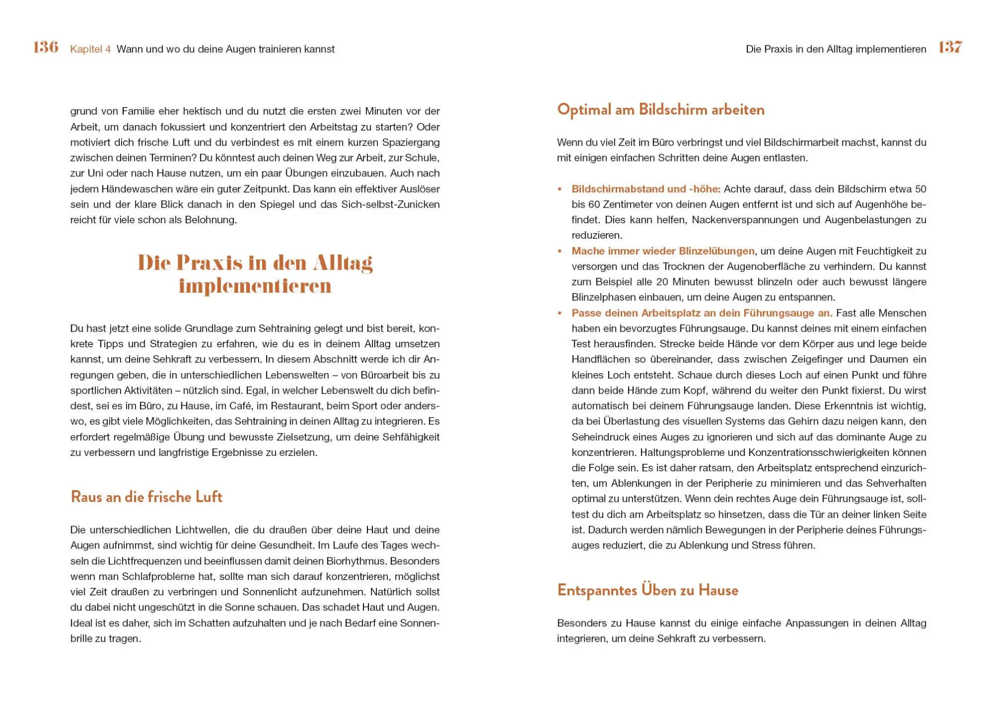 Bild: 9783742325167 | Besser sehen in 21 Tagen | Luise Walther | Taschenbuch | 160 S. | 2024