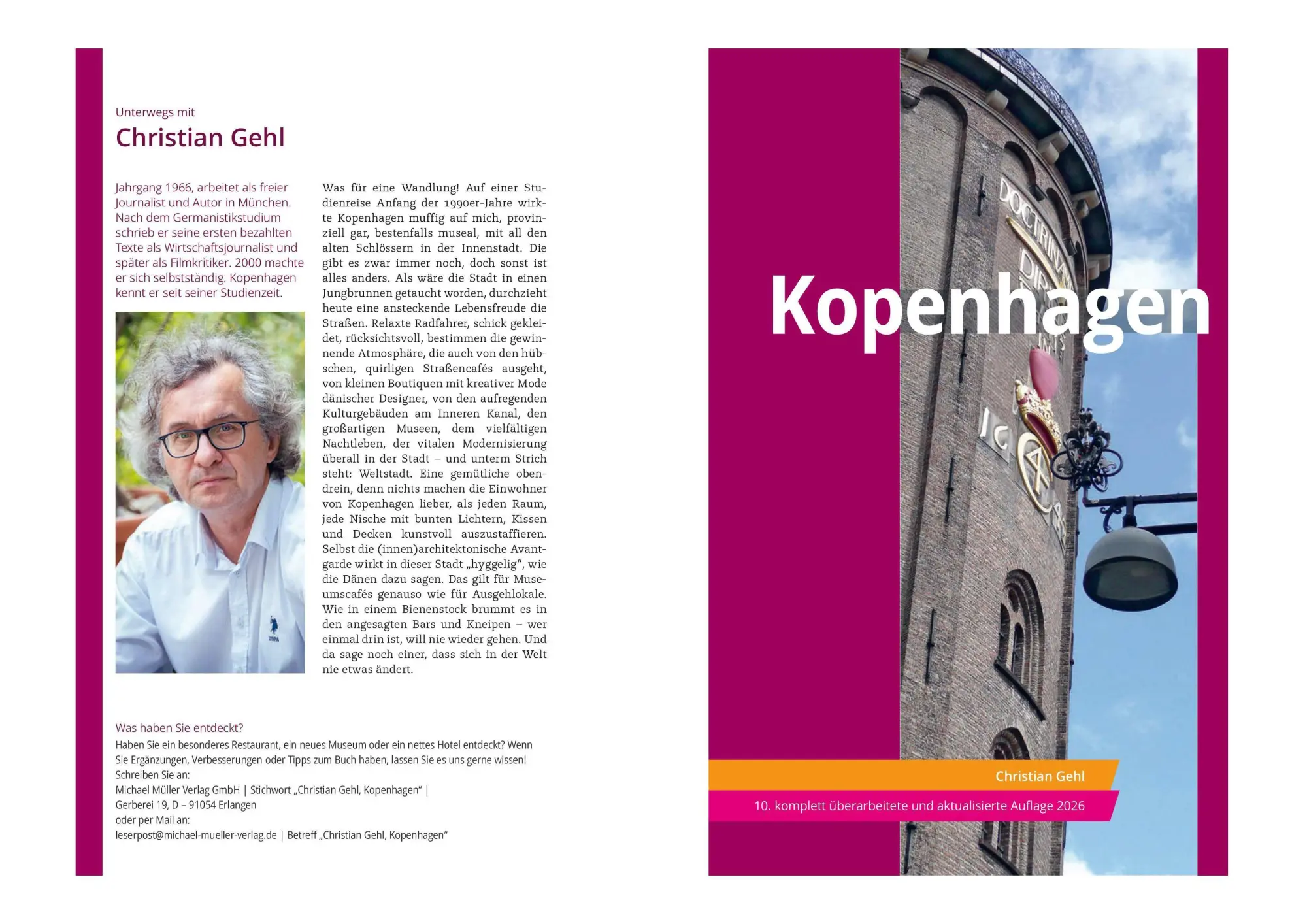 Bild: 9783966855167 | MICHAEL MÜLLER Reiseführer Kopenhagen MM-City | Christian Gehl | Buch