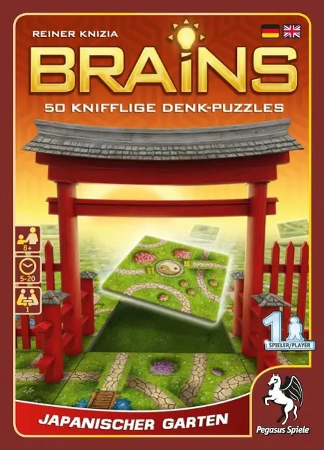 Cover: 4250231705267 | Brains - Japanischer Garten | 50 knifflige Denk-Puzzles | Knizia