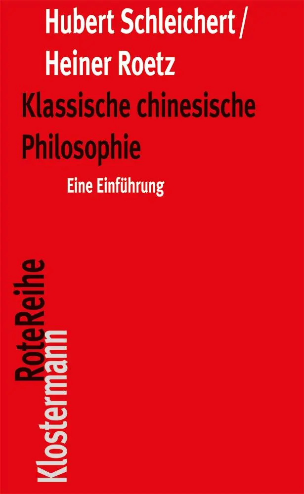 Cover: 9783465045267 | Klassische chinesische Philosophie | Eine Einführung | Taschenbuch