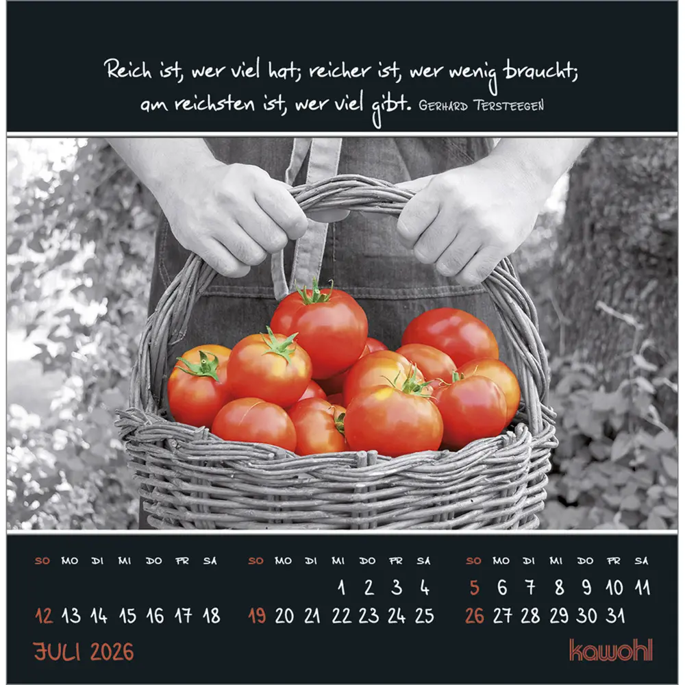 Bild: 9783754815267 | Kleine Wunder sehen 2026 | Postkarten-Kalender mit christlichen Texten