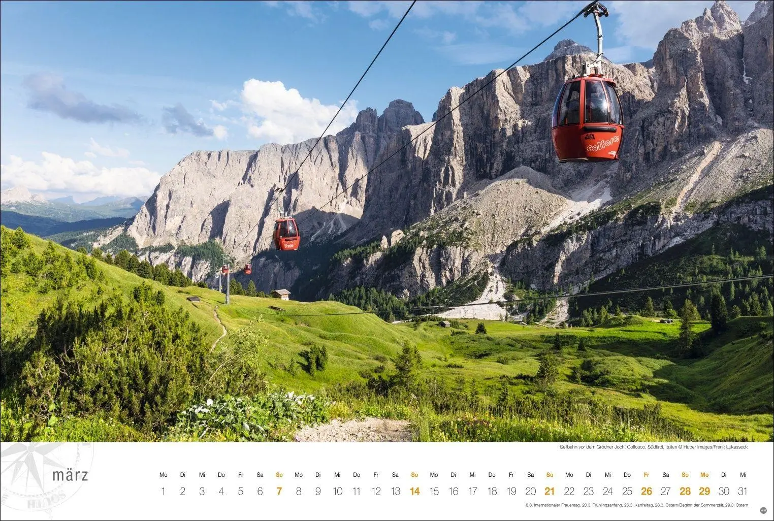 Bild: 9783756415267 | Südtirol Globetrotter Kalender 2027 - Von romantischen Tälern und...