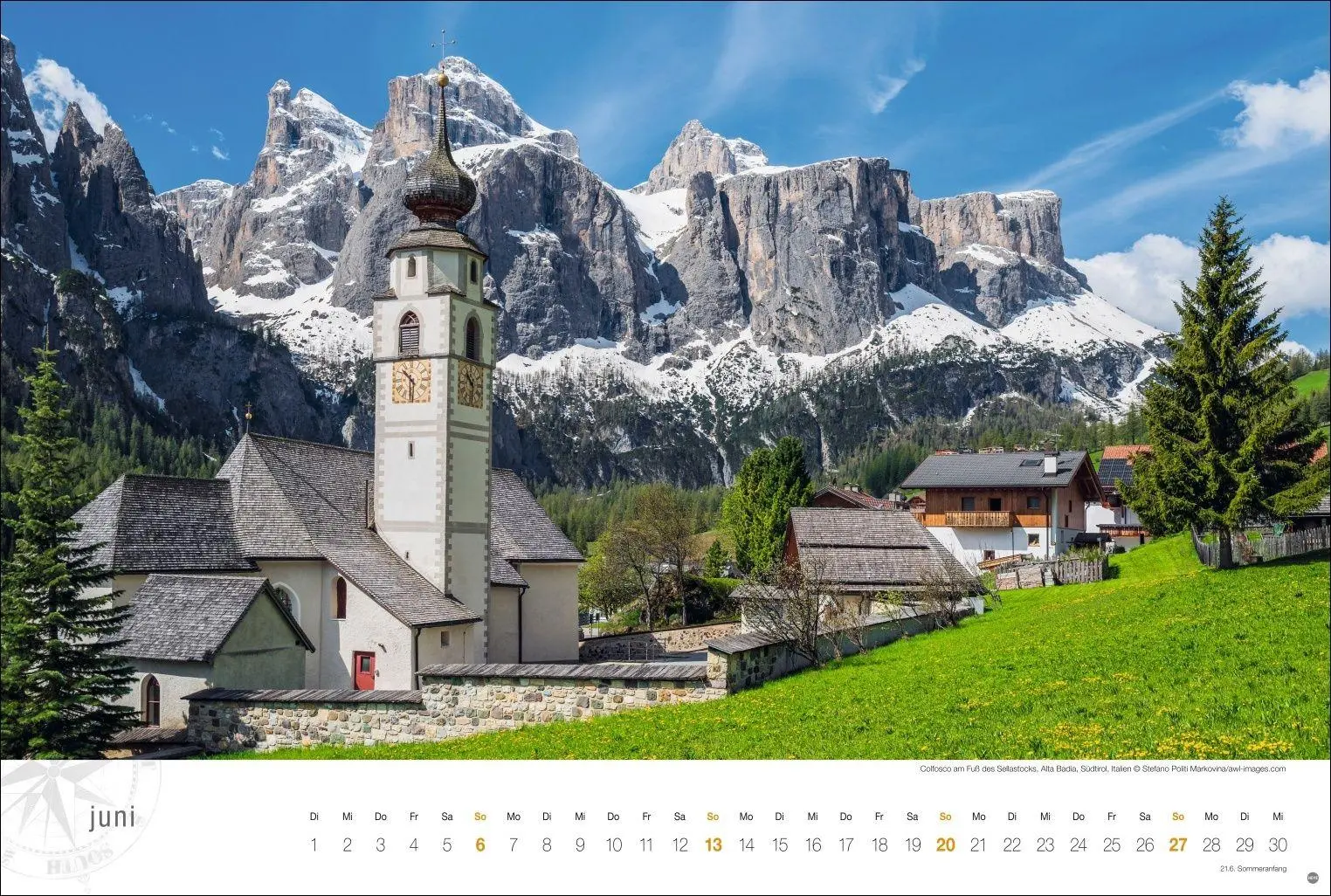 Bild: 9783756415267 | Südtirol Globetrotter Kalender 2027 - Von romantischen Tälern und...