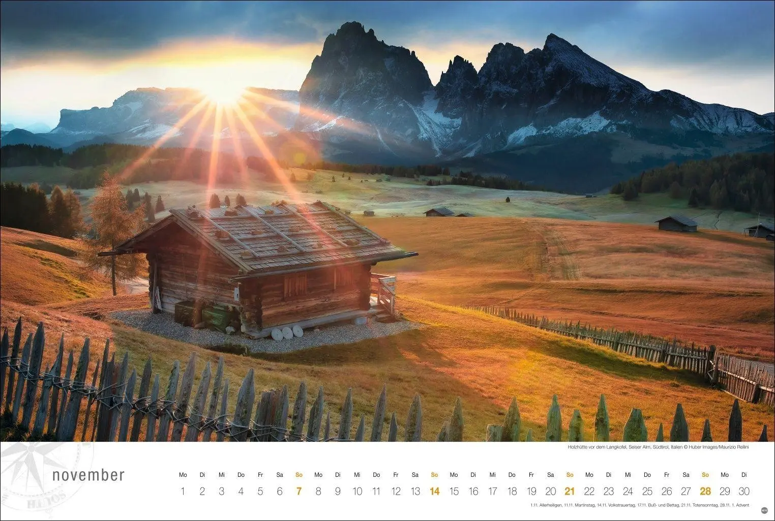 Bild: 9783756415267 | Südtirol Globetrotter Kalender 2027 - Von romantischen Tälern und...