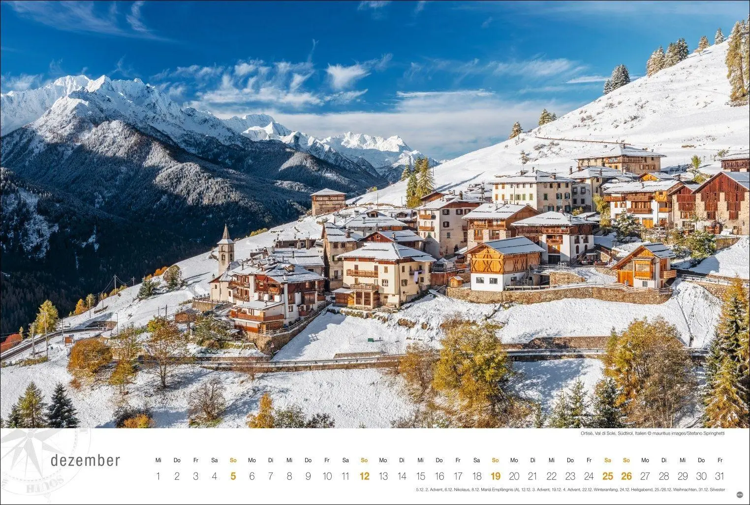 Bild: 9783756415267 | Südtirol Globetrotter Kalender 2027 - Von romantischen Tälern und...