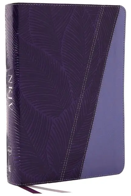 Cover: 9781400335367 | NKJV Study Bible, Leathersoft, Purple, Full-Color, Comfort Print