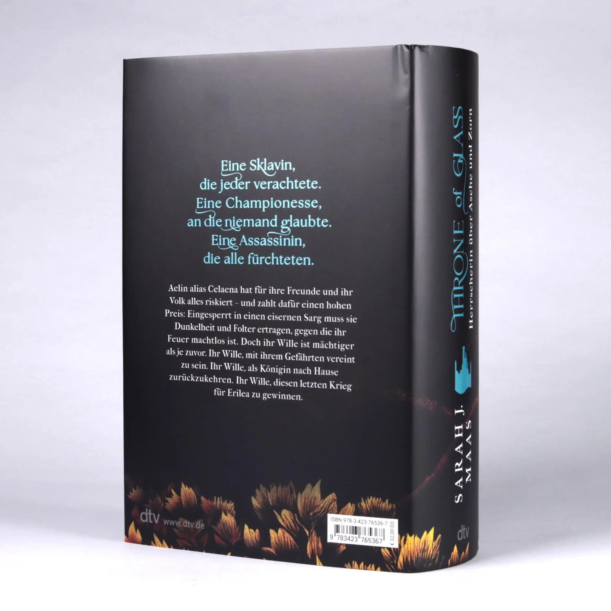 Bild: 9783423765367 | Throne of Glass - Herrscherin über Asche und Zorn | Sarah J. Maas