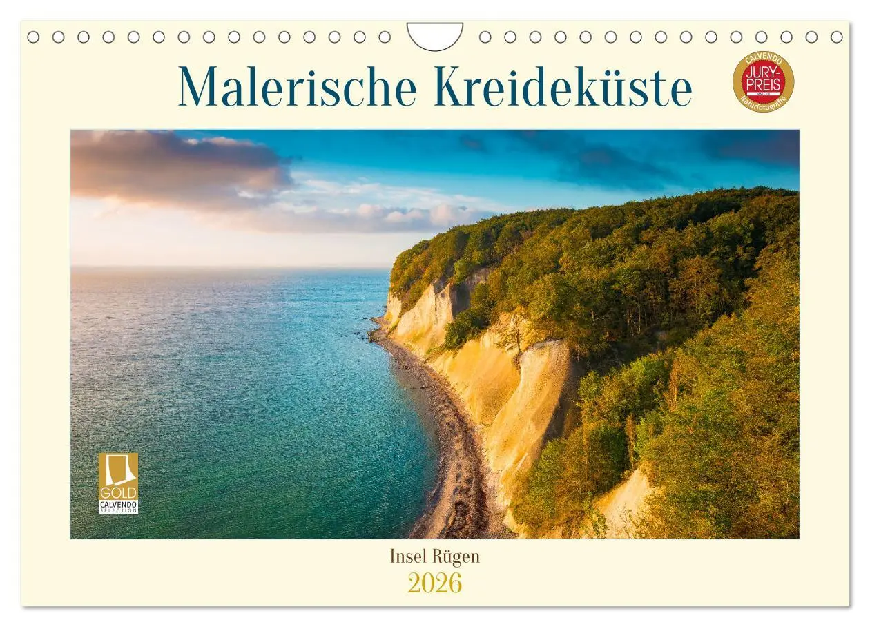 Cover: 9783457595367 | Insel Rügen - Malerische Kreideküste (Wandkalender 2026 DIN A4...