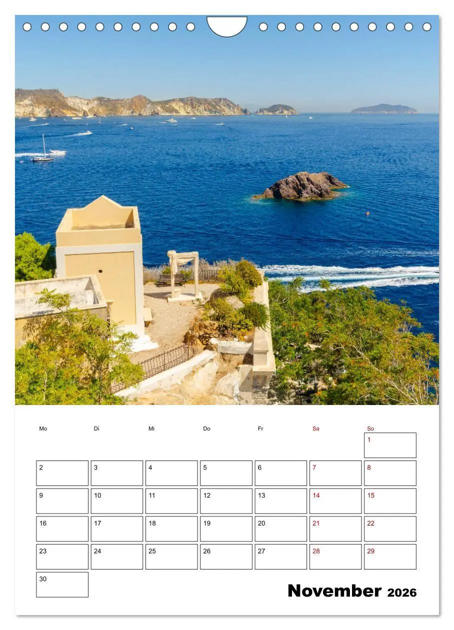 Bild: 9783516375367 | Insel Ponza - Italien (Wandkalender 2026 DIN A4 hoch), CALVENDO...