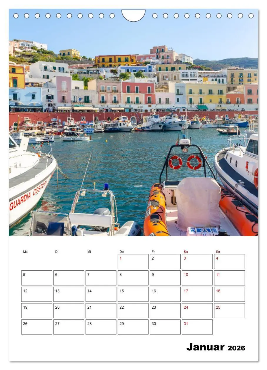 Bild: 9783516375367 | Insel Ponza - Italien (Wandkalender 2026 DIN A4 hoch), CALVENDO...