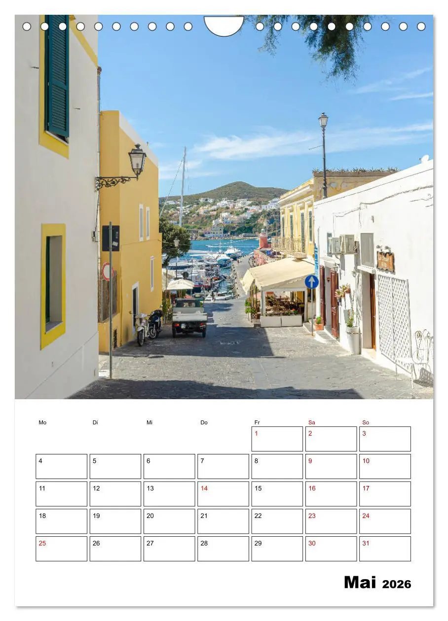 Bild: 9783516375367 | Insel Ponza - Italien (Wandkalender 2026 DIN A4 hoch), CALVENDO...