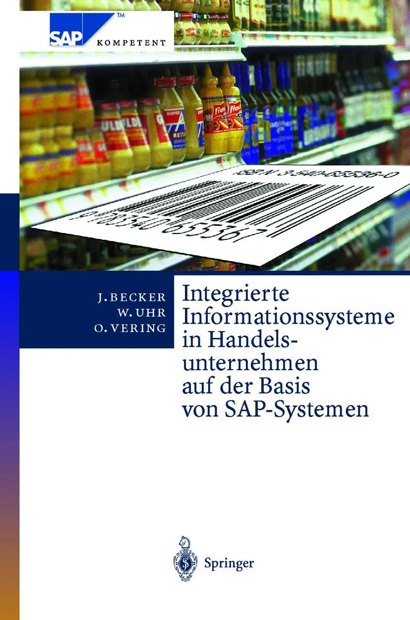 Cover: 9783540655367 | Integrierte Informationssysteme in Handelsunternehmen auf der Basis...