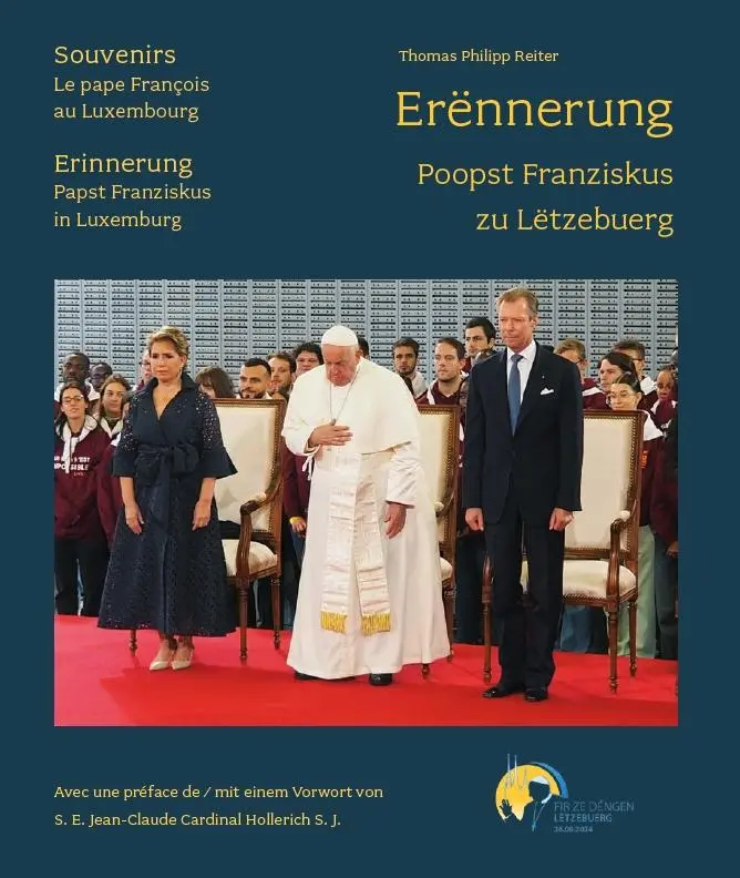Cover: 9783959765367 | Erënnerung - Poopst Franziskus zu Lëtzebuerg / Souvenirs - Le Pape...