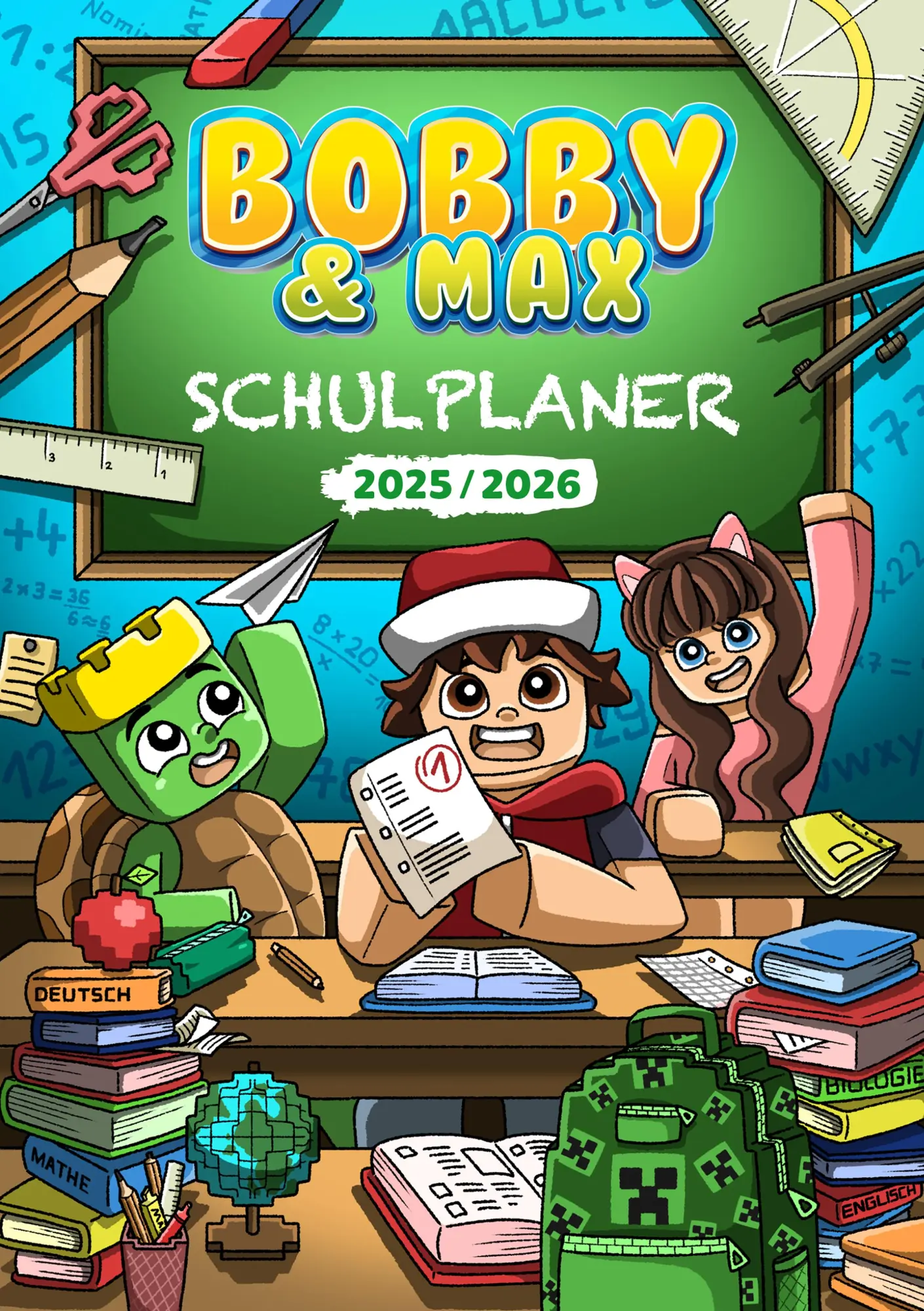 Bild: 9783960965367 | Bobby &amp; Max - Schulplaner 2025/2026 | von Bobby &amp; Max | Bobby &amp; Max